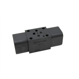 Zwischenplatte NG6 in A + B für 2 Ventile; in Stahl; EBY/S