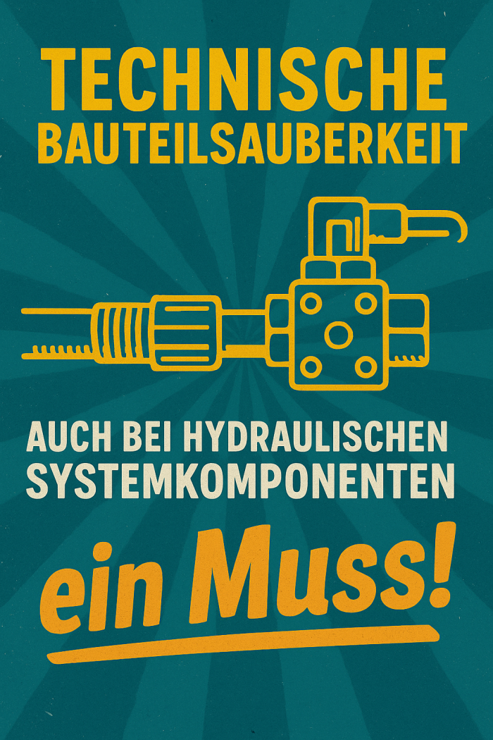 Bauteilsauberkeit in hydraulischen Anlagen